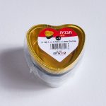 תבנית לב שחור זהב | 9X9, גובה 3 | 6 יחידות